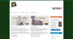 Desktop Screenshot of hundeejere.dk